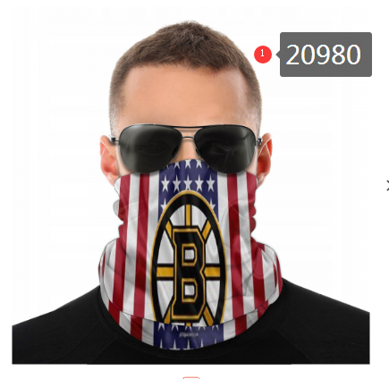 Bruins Face Scarf 020980 (Pls Check Description For Details)Bruins Face Mask Kerchief